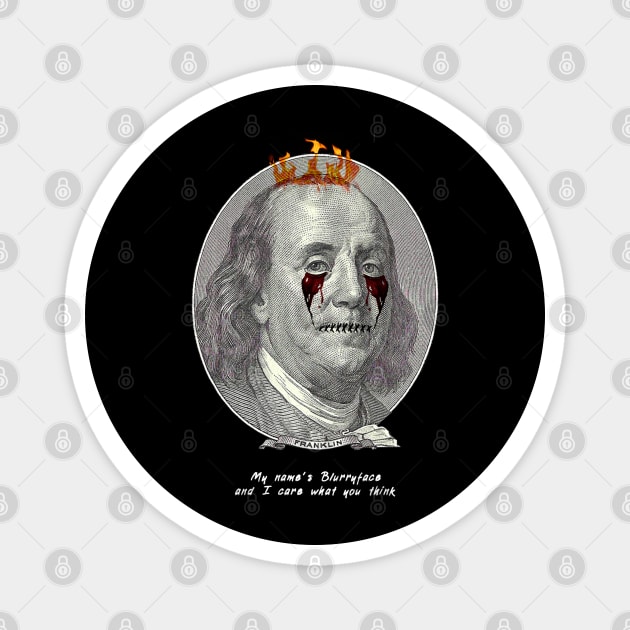 Benjamin Franklin Quotes Magnet by SATUELEVEN